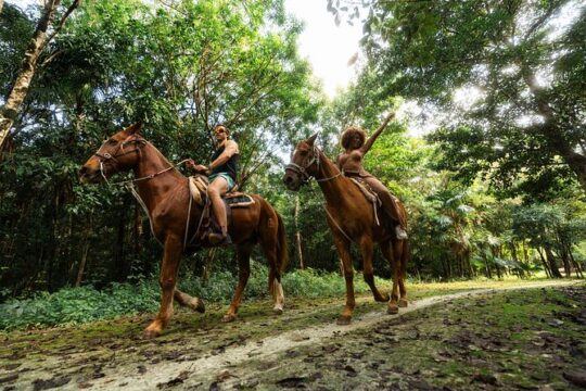 Extreme Horses Adventure with ATV, Ziplines & Cenote