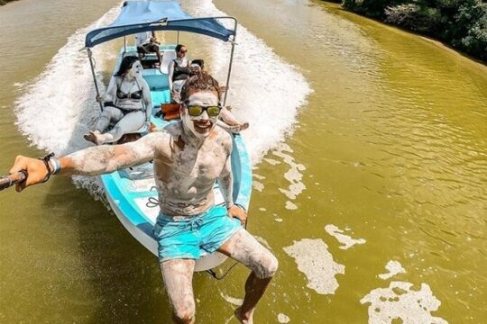 Las Coloradas and Explore Río Lagartos by Boat Ride