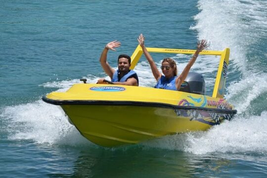 Jungle Tour Adventure by Speedboat with Snorkeling in Cancún