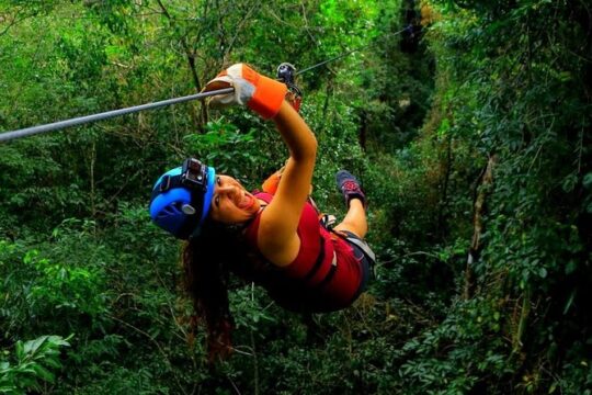 Atv’s, Ziplines and Cenote swim experience from Cancun