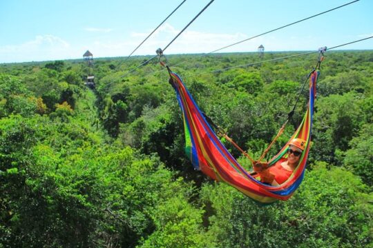 Ancient adventure, visit Tulum Ruins with ZIPLINES, a UNDERGROUND CENOTE &Buffet