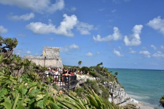 Tulum, Coba, Cenote Kuxtal, & 5th Avenue 5X1 Deluxe from Cancun