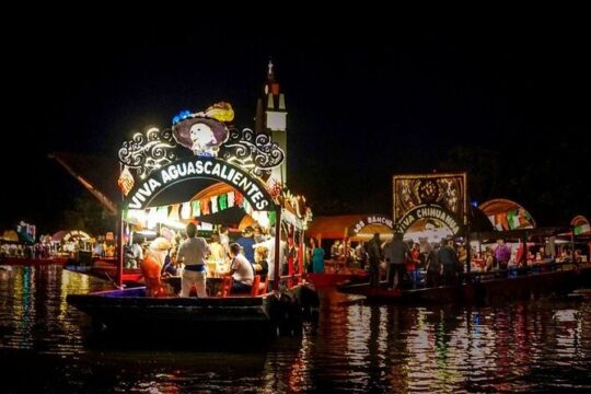Incredible Amphibious Vehicles with Ziplines and Mexican Festival at night