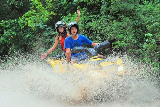 Adrenaline adventure on this Super Snorkeling Tour with ATVs and zip lines.