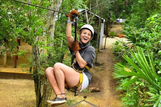 ATV, Ziplines and Cenote swim experience from Cancun or Riviera Maya