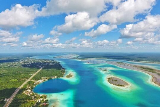 Gorgeous Lagoon at Bacalar! Transportation from The Riviera Maya- Full Day Tour