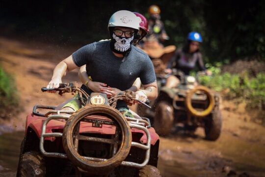 Atv's, Ziplines and Cenote Swim From Cancun and Riviera Maya