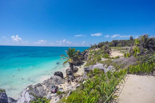 4x1 Tour:Tulum,Coba, Cenote Swim and Playa del Carmen from Cancun