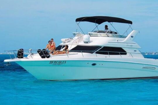 Cancún Yacht Rental SeaRay 46ft 25P13