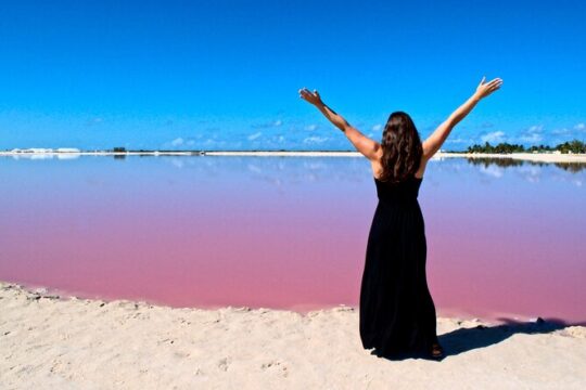 Las Coloradas & Rio Lagartos (pink lake excursion)