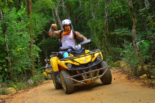 ATV Xtreme and Zipline Tour from Cancun