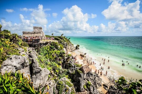 Tulum, Coba, Playa del Carmen and Cenote Kuxtal Deluxe Tour