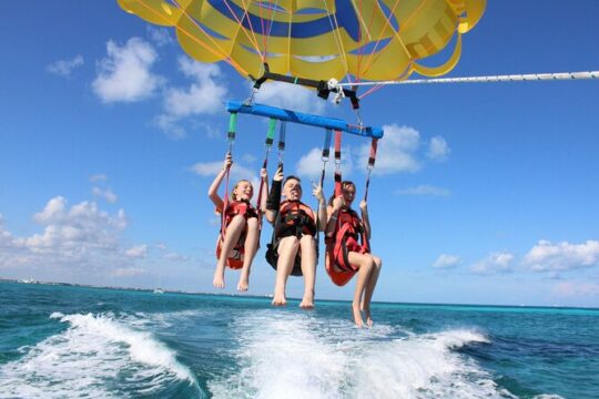 Parasail and El Meco Ruins Combo in Cancun