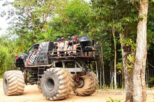Monster Truck, Horseback Riding and ATV in Riviera Maya Jungle