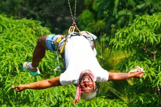 ATV Jungle Adventure with Ziplines, Cenote Transportation Included