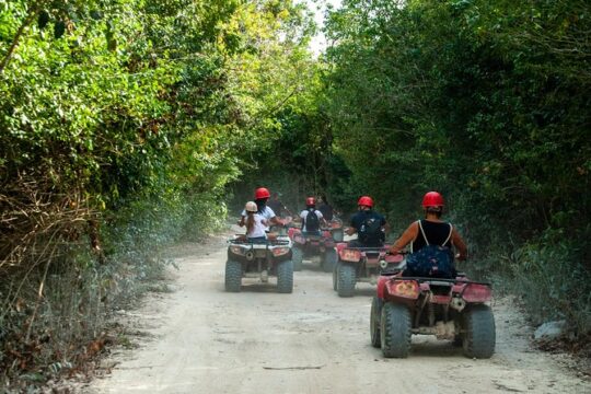 The best ATVs, zipline and cenote tour with lunch and transportation included