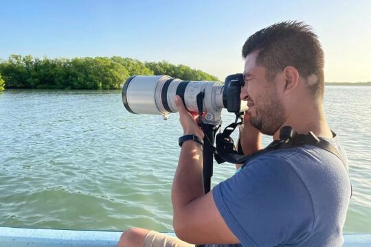 Flamingo Sightseeing Pink Lake Tour and Rio Lagartos Boat Ride