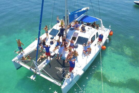 Isla Mujeres in Catamaran