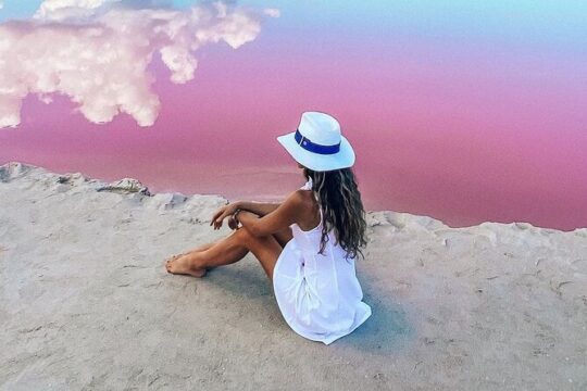 Las Coloradas & Rio Lagartos & Gulf of Mexico View From Cancun