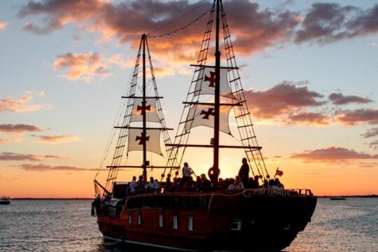 Romantic Dinner Sunset - Sailing Away on the Beautiful Lagoon Nichupte