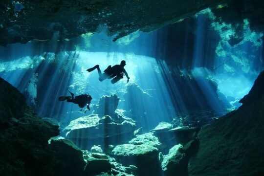 Cenotes diving from Riviera Maya