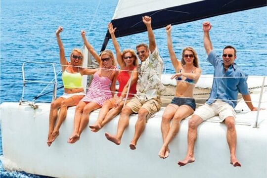 Sailing Catamaran Party to Isla Mujeres from Cancun