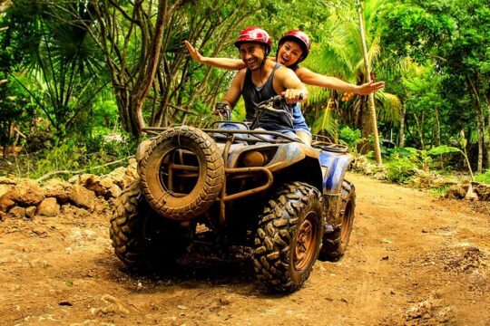 Cancún Jungle Escape: ATV's + Zip Lines + Cenote + Lunch!