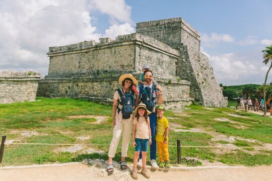 5X1 TOUR Tulum, Coba, Cenote, Playa del Carmen and Mayan village