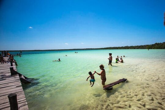 Awesome Adventure in Tulum. Kaan Luum Lagoon, 2 cenotes, Paraiso Beach and lunch