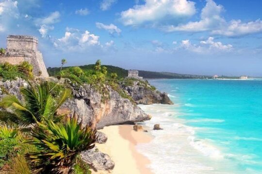 4x1! Tulum, Coba, Cenote & Playa del Carmen for 1 price from Cancun and Riviera