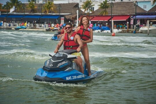 Cancun Mangrove Jet Ski Tour: 2 riders per jet ski