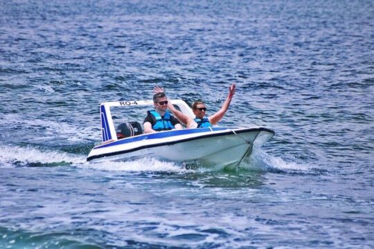 Drive Best Speedboat in Laguna Nichupte Cancún Jungle Tour