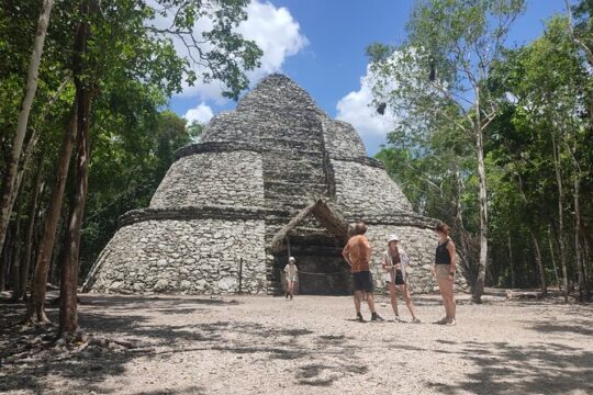 Mayan Adventure to Tulum, Coba, Cenote & Playa del Carmen Tour from Cancún