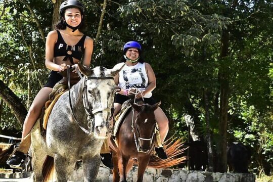 Extreme ATV, Ziplines, & Horseback Riding Half-Day Experience