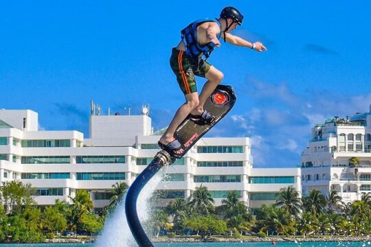 HOVERBOARD extreme Activity in CANCUN. Fly over the Mexican Caribbean