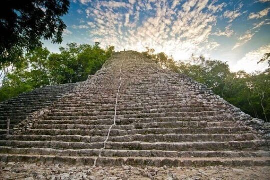 Tulum and Coba Full-Day Tour, swimming in Cenote and Playa del Carmen