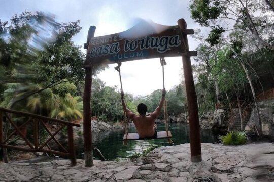 Eco Adventure at Casa Tortuga Cenote Park! + Tulum Ruins & Round Trip