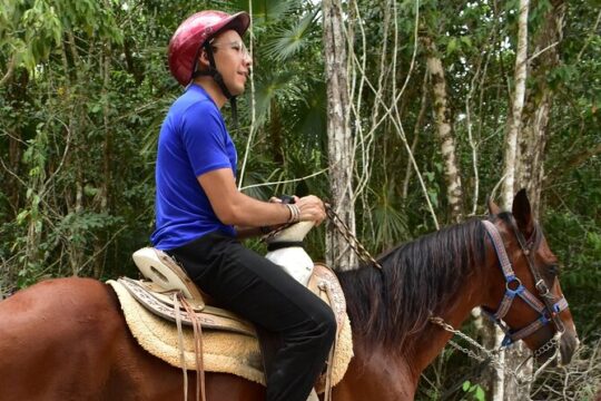 Horseback Ride, ATVs (Single), Cenote & Ziplines! Round Transportation Included