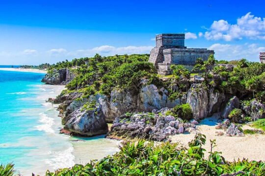 4in1 TOUR, Enjoy Tulum, Coba, Cenote & Playa del Carmen for 1 price