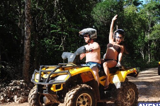 ATV Extreme and Snorkel Combo Tour from Cancun