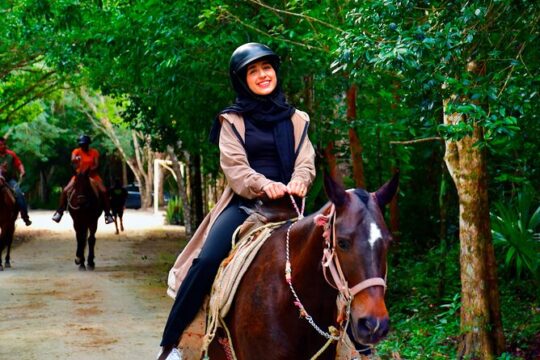 Horseback Riding with ATV, Zip line, Cenote & Tequila Tasting