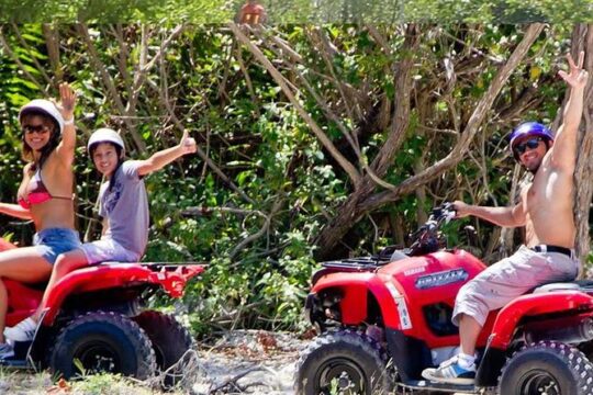 Amazing Adventure Experience in Riviera Maya: ATV'S, ZIPLINING AND MAYAN CENOTE