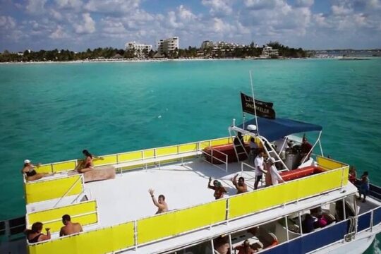 Incredible Catamaran Isla Mujeres Unlimited - Departure From Cancun