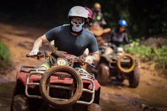 ATV Zipline Cenote Adventure from Playa del Carmen