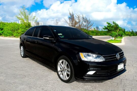 Luxury Sedan from Costa Mujeres to Cancun Airport