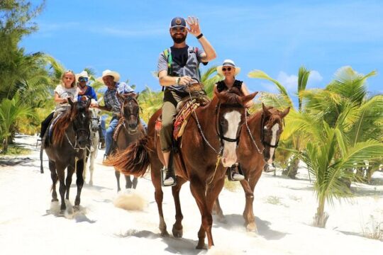 Horseback Riding Tour at Rancho Bonanza and Cenote Swim