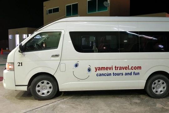 Cancun Airport private transfer to Cancun hotel zone