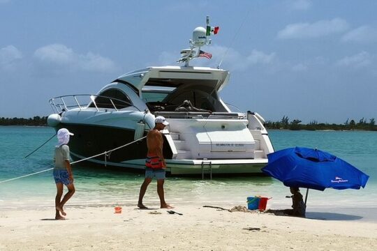 Luxury Sunseeker 50 - 6 hs Cancun - Isla Mujeres (MagicSea-SS)