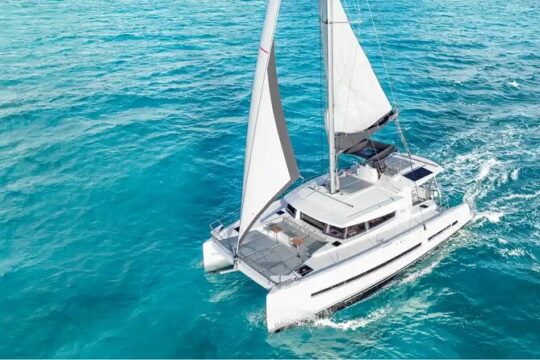 Private 47' Luxury Catamaran Isla Mujeres Tour - Up to 30 people