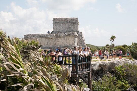 Cultural Day 4X1 Coba Tulum Cenote & Playa del Carmen from Cancun